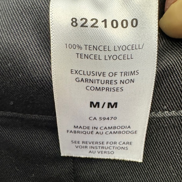 Frank & Oak Tencel Shorts Black - Picture 7 of 8